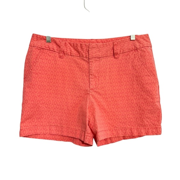 Le Tigre Pink Patterned Women’s Shorts With 5” Inseam Size 10 - Picture 8 of 8